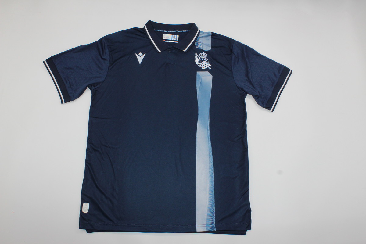 AAA Quality Real Sociedad 23/24 Away Navy Blue Soccer Jersey